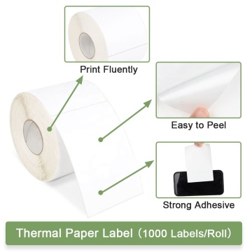 72g waterproof adhesive thermal adhesive label paper