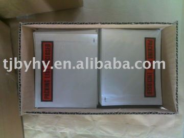 C7 self adhesive Packing List Envelope
