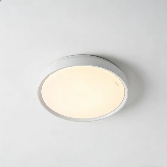 Indoor soft-glow ceiling fixture