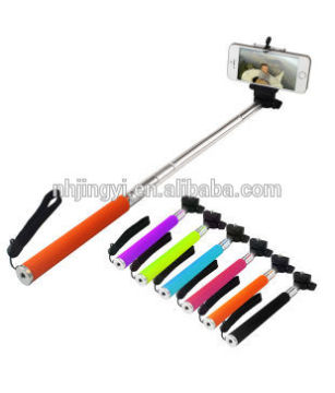 360 degree rotation smart phone wireless IOS android monopod selfie stick
