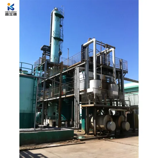 Used Biodiesel Oil Recycling Machine Glycerin Water Plant Process Purification Distillation Equipment