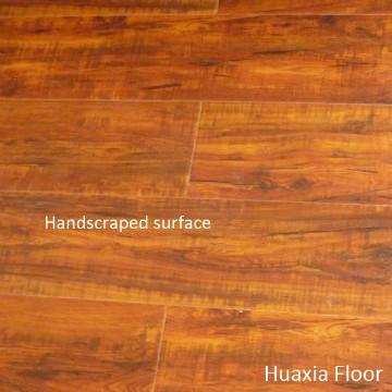 Engineered wooden laminate flooring 12mm