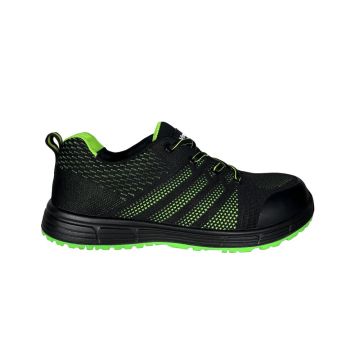 Active Step Green Flyknit Safety Shoes