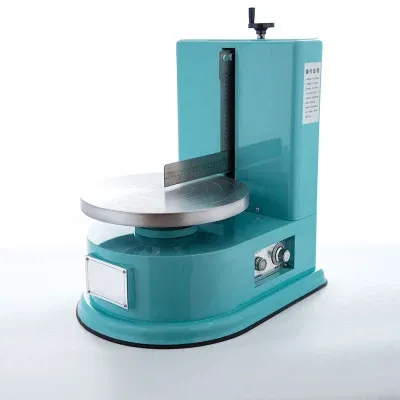 Bakery Butter Decoration Coating Spreader Birthday Cake Cream Daubing Machine