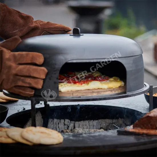 Professional Wood-fired Pizza Oven, Stove, Dome, and BBQ Set with Essential Tools