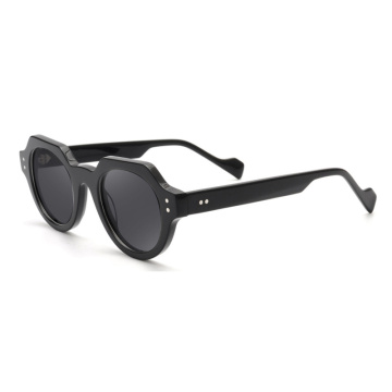 Two Color Acetate Sunglasses