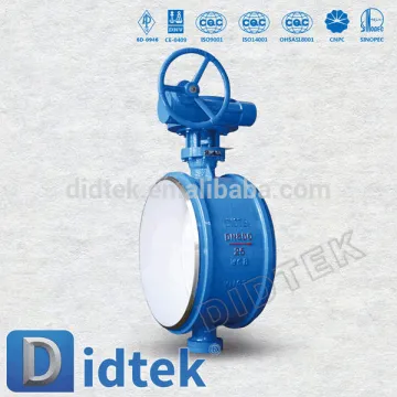 Didtek Top Quality Oil Industrial ductile iron wafer butterfly valves