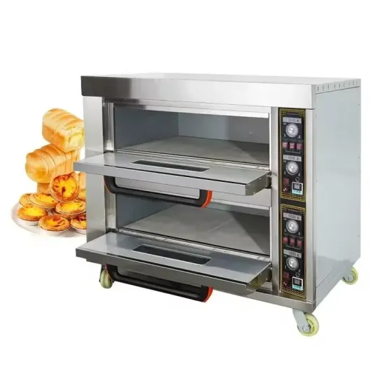 Commercial Gas Electric Deck Oven Baking Oven Bakery Equipment 1/2/3/4 Deck Tray Oven Bread Pizza Machine