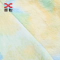 100%Polyester Tie-Dyed PV Fleece Fabric