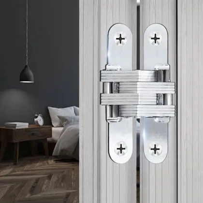 Concealed Hinge for Heavy Gate - 180 Degree Invisible Hidden Door Hinge