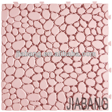 DIY flooring Interlocking Plastic non-slip Bath Mat