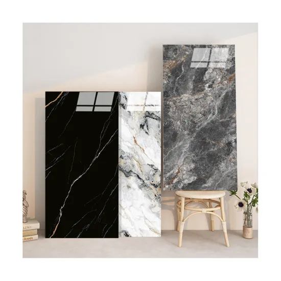 China's Luxury Porcelain Tiles: 600*1200mm Glossy Ceramic Wall and Floor Tiles for Living Rooms