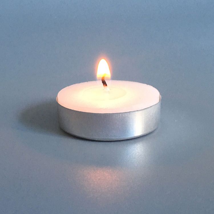 Partihandel Rökfri Parafin Vax Tealight Stearinljus