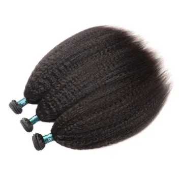 Factory Malaysian Remy Hair Extension Weavings Yaki Kinky Straight 100% Cuticle Aligned Virgin Brazilian Human Hair Bundles