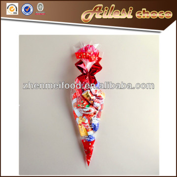 Christmas chocolate cone bag