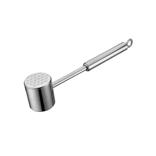 Professional Large Square Nail Stainless Steel Meat Tenderizer