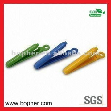 new desinged novelty plastic bag clip