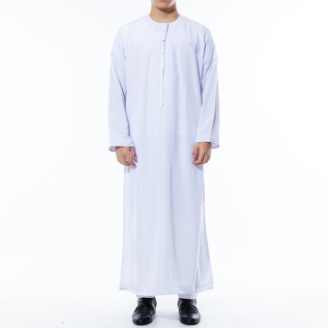 White Dubai Traditional Men's Clothing