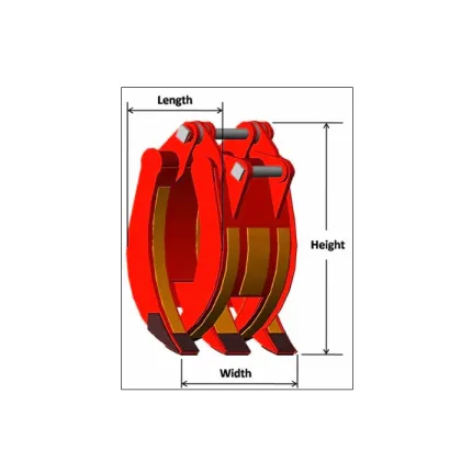 Construction Machinery: Hydraulic Grapples, Wood Grapples, and Fork Loader Attachments for Timber Handling
