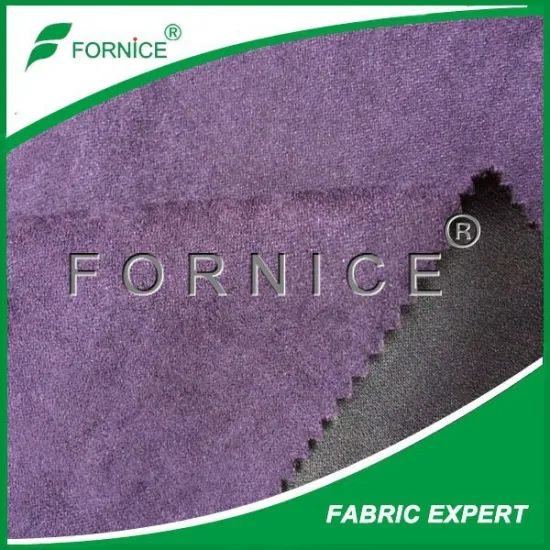 polyester woven warp micro upholstery ultra suede fabric