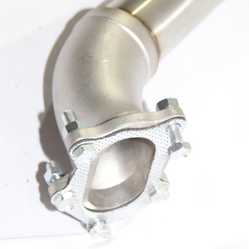 3 "Cast Bell Mouth Turbo Downpipe con Cat per Impreza WRX STI 02-07 EJ20 EJ25