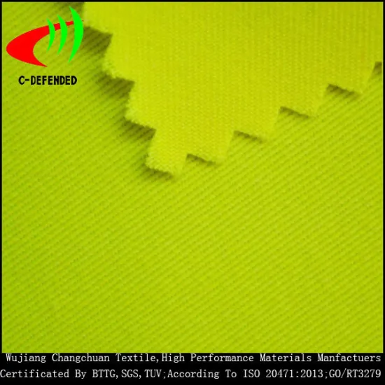 hi vis EN471-- High visibility reflective polyester Fluorescent Fabric