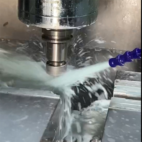 Didelės spartos CNC frezavimo metalo blcok