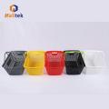 Nice Selling Plastic Handle Supermarket Hand Shopping Basket