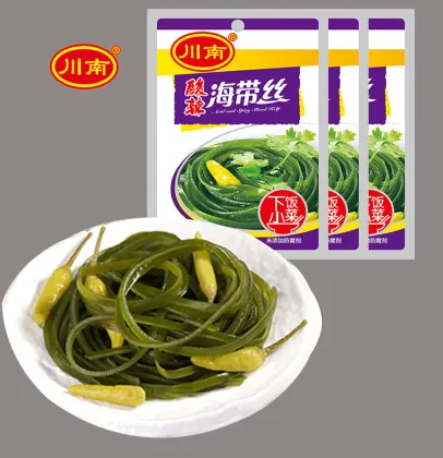 Chinese Kelp Traditional Food Vegetable Pickles Kimchi Seaweed