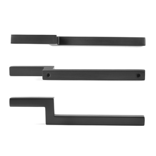 6" Pull In matt black