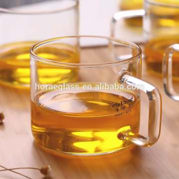 Tea cup 150ml heat proof glass transparent bring water cup creative cup small