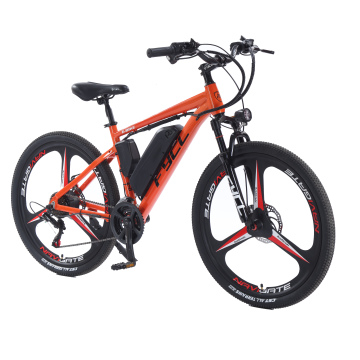 OEM 36V/250W लिथियम बैटरी इलेक्ट्रिक माउंटेन बाइक 21 स्पीड डिस्क ब्रेक, मिश्र धातु फ्रेम और ई-बाइक कार्यक्षमता के साथ