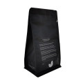 Zrównoważony surowiec torba na kawę pudełko dolna torebka
