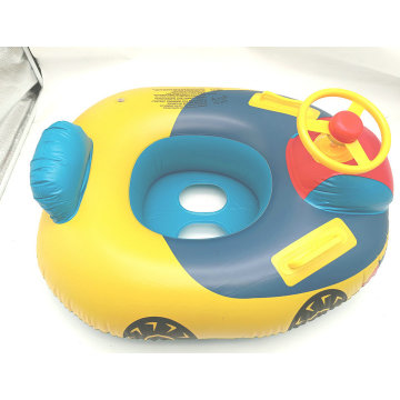 Barco de agua inflable de juguete para bebé con asa