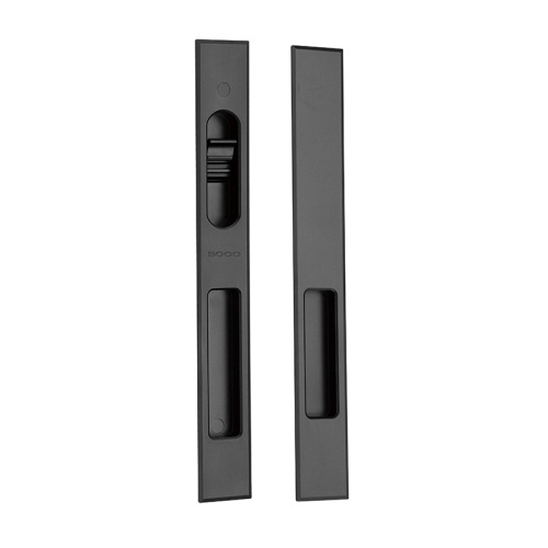 Single side door lock sliding door handle