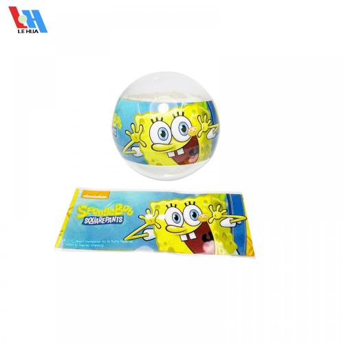 Cartoon Design Shrink Wrap label for Egg Ball