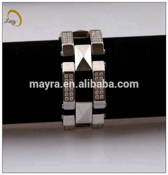charms fashion jewelry men stainless steel bracelet