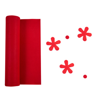 Flowers Kids Felt Craft Roll