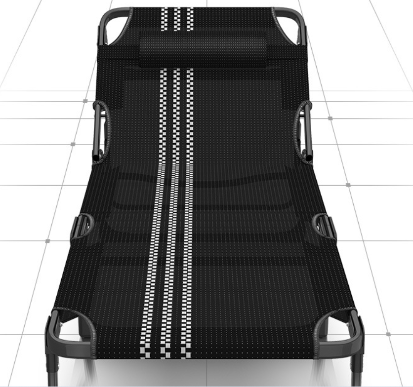 في الهواء الطلق 3 مستلق التخييم سرير قابل للطي