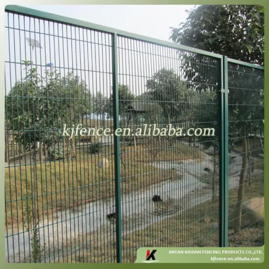Easy assembled wire mesh panel with 75mm*150mm mesh