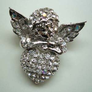Angel brooch