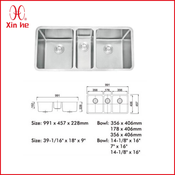 304 stainless steel house design kichen sink