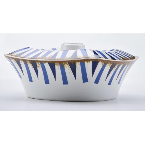 melamine serving bowl with lid