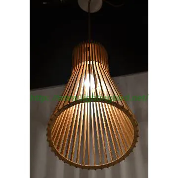 Natural Decorative Ash wood Pendant Lighting for Household