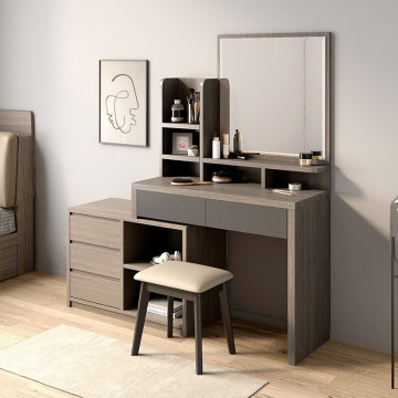 Modern Make-up Organizer Table With Mirror