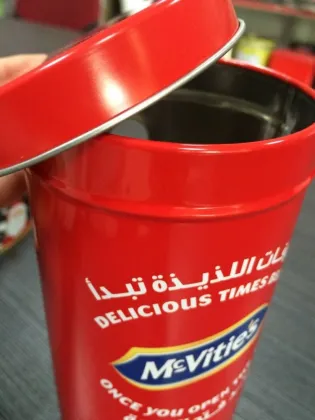 tin box biscuit cookies box special box with window