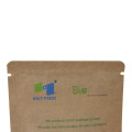 Doypack in carta kraft Pla biodegradabile con finestra