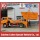 4X2 HOWO swing crane garbage bucket truck