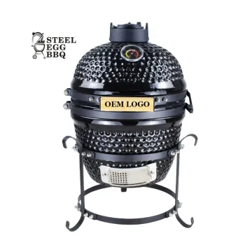 TABLE  MINI KAMADO 13" BBQ GRILL Barbecue Grill Machine Outdoor And Indoor