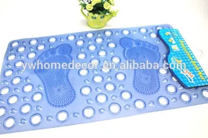Hot sale foot massage pvc bathroom mats